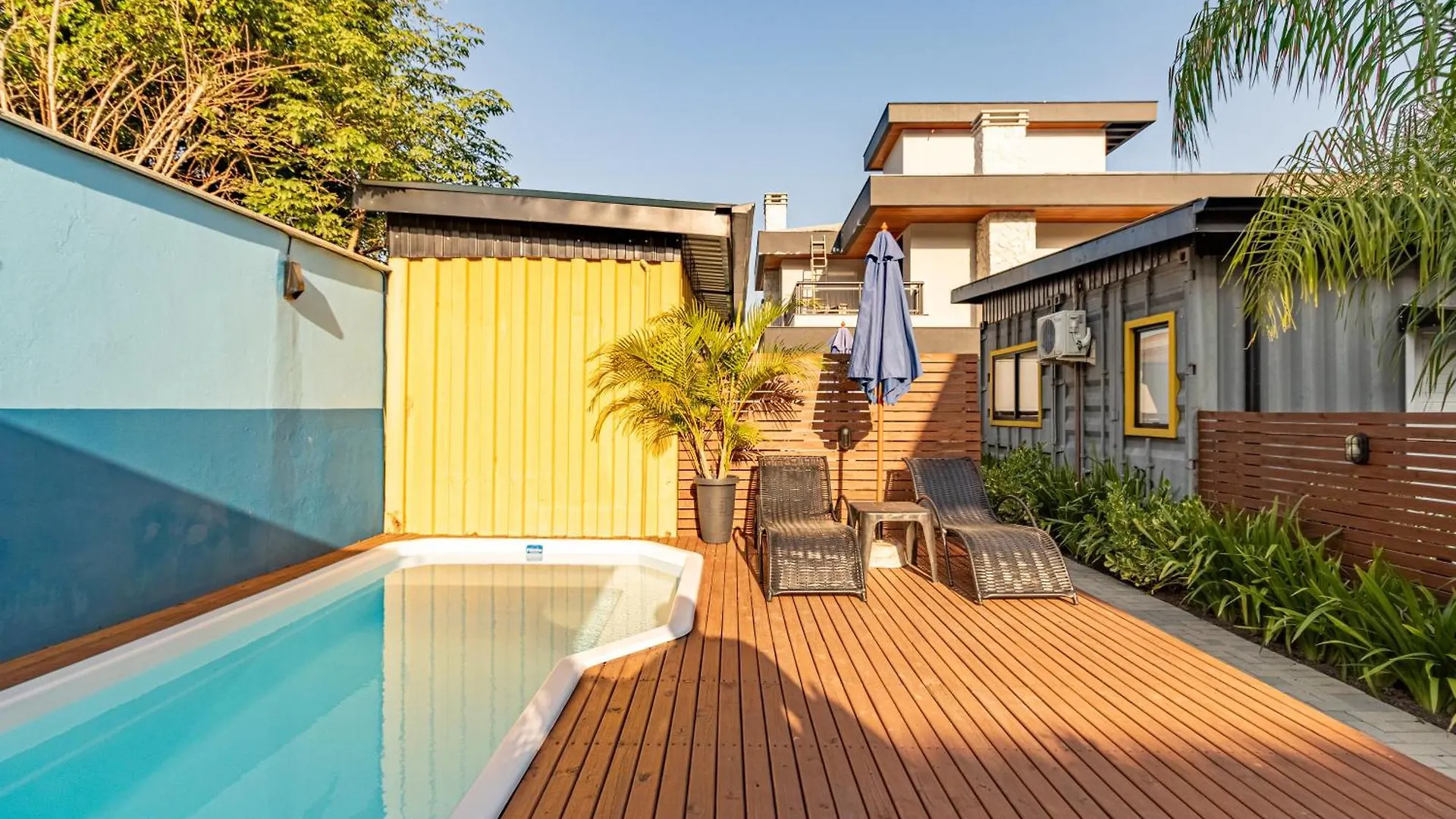 Casa Container-Piscina-Ac-30Min Ate Aeroporto Apartment Florianopolis 0*,