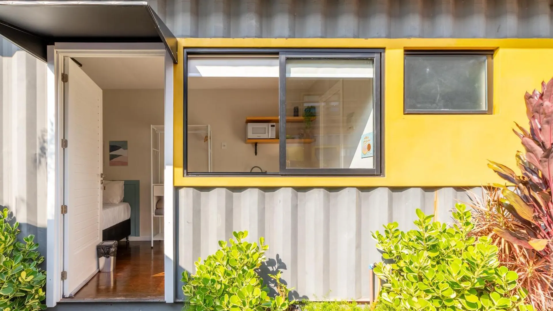 דירות Florianópolis Casa Container-Piscina-Ac-30Min Ate Aeroporto ברזיל